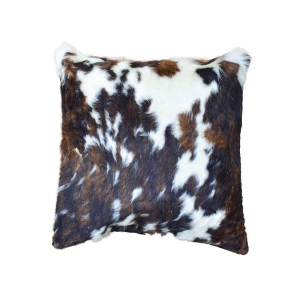 Tricolor Cowhide Pillow