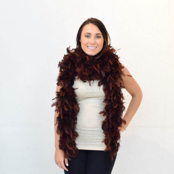 Feather Boa (Brown)