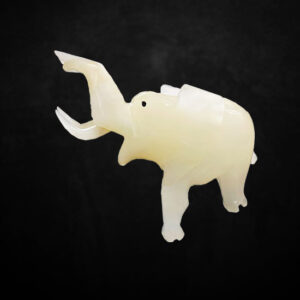 63790-002 White Onyx Elephant l