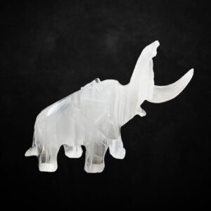 63790-004 White Onyx Elephant l